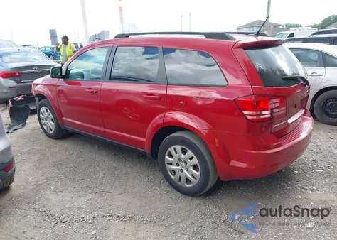 2016 Dodge Journey Se from USA, damaged, VIN 3C4PDCAB1GT119936